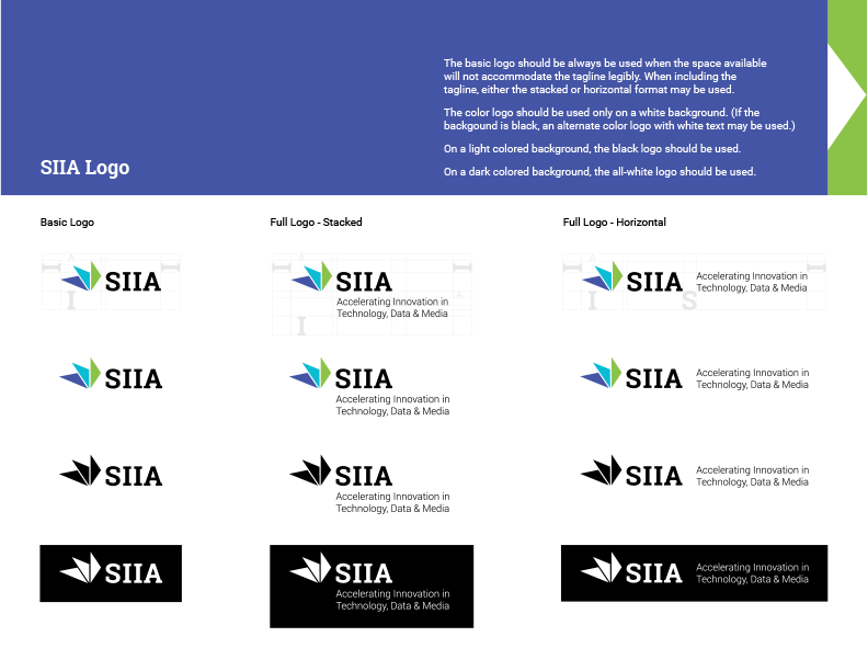 SIIA Style Guide - SIIA Logo